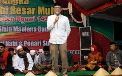 Bupati Ngawi Hadiri Pengajian Kubro di Ngrambe