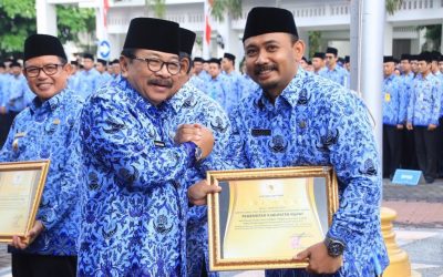 Kabupaten Ngawi Terima Penghargaan LPPD, 10 Besar Terbaik Se Jatim