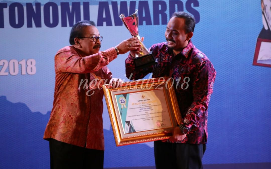Pemkab Ngawi, Raih Dua Penghargaan Inovasi Pelayanan Publik