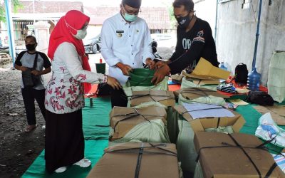 Bupati Ngawi Sidak Gudang Logistik KPU Ngawi