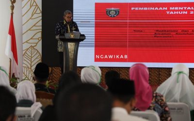 Cegah Radikalisme dan Intoleransi, Pemkab Ngawi Gelar Pembinaan Mental dan Rohani