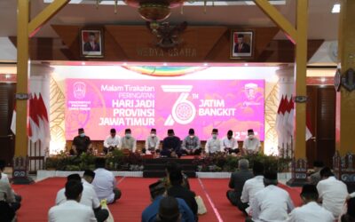 Malam Tirakatan HUT Prov. Jatim Ke – 76