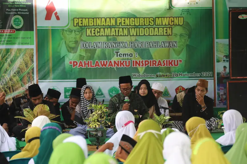 Bupati Ngawi, Hadiri Pembinaan Pengurus MWC NU Widodaren