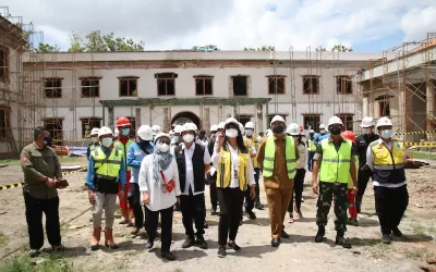 Dirjen Cipta Karya Kementerian PUPR Tinjau Revitalisasi Benteng Pendem dan Pasar Besar Ngawi