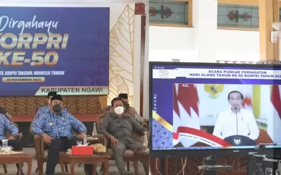 HUT Korpri ke -50, Presiden RI Ingin ASN Beradaptasi Dengan Perkembangan IPTEK