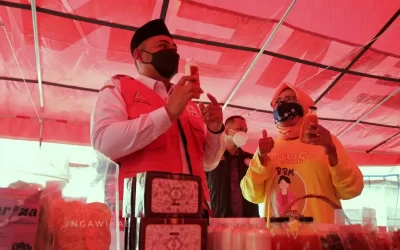 PDDI Ngawi, Adakan Donor Darah dan Bazar UMKM