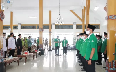 Pelantikan PC GP Ansor, Bupati Ngawi : Pengurus Yang Baru Harus Bisa Jadi Inspirasi Pemuda Kabupaten Ngawi