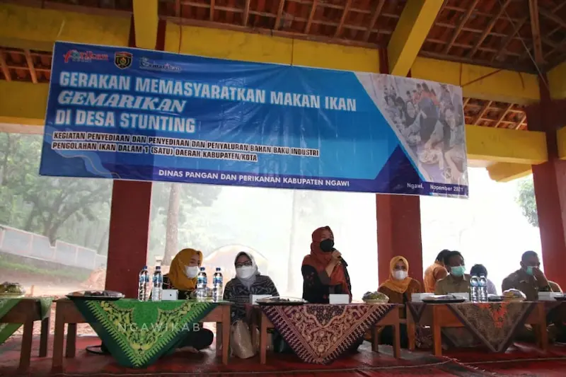 Sosialisasi Gemarikan, Ketua TP PKK, Minta Ibu Kreatif Olah Ikan