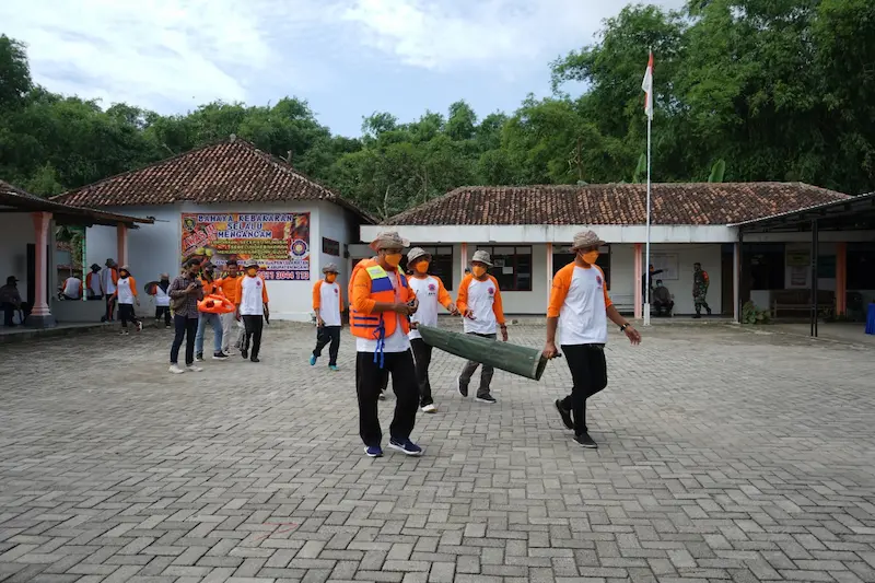 BNPB Gelar Gladi Simulasi EWS di Kwadungan