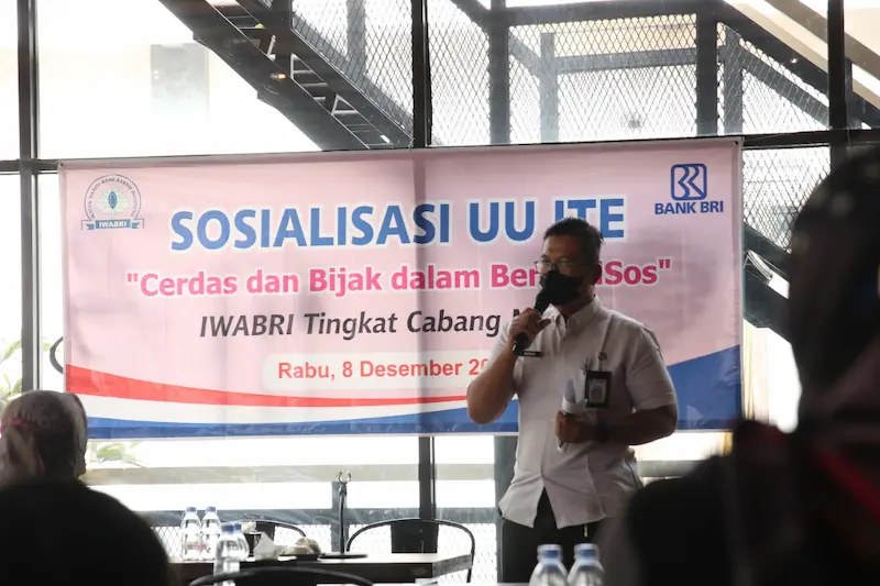 Sosialisasi UU ITE IWABRI Gandeng Diskominfo Ngawi