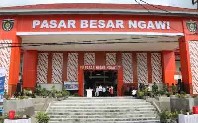 Tinjau dan Resmikan Pasar Besar Ngawi, Presiden Jokowi, Harapkan Peningkatan Ekonomi di Kabupaten Ngawi