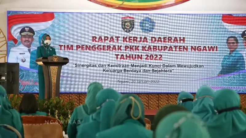 Rakerda TP PKK Kab. Ngawi Th. 2022