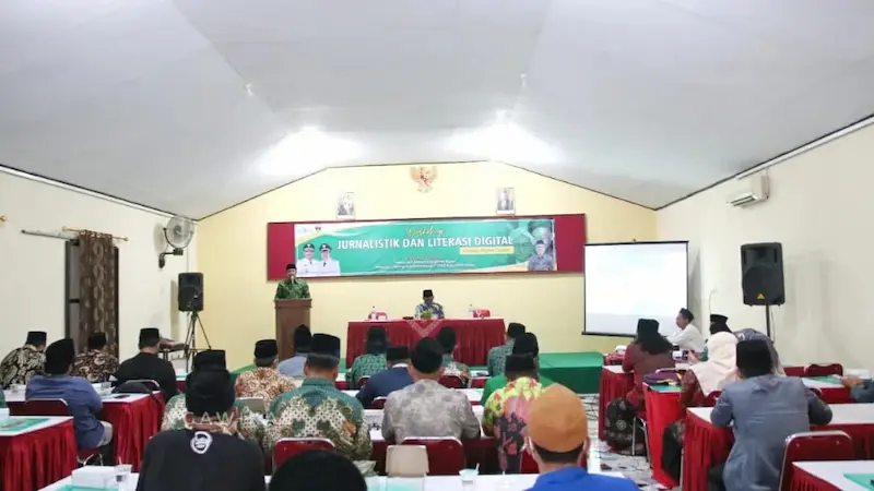 Workshop Jurnalistik dan Literasi Digital, Wabup Ngawi Tegaskan Literasi Digital Penting Saat Ini