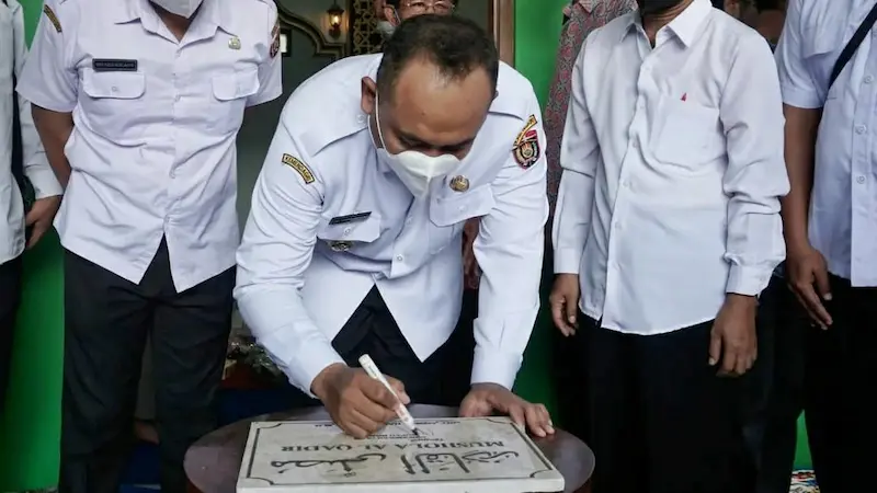 Resmikan Mushola Al Qadir Bupati Ngawi Harapkan Bisa Bermanfaat Bagi Masyarakat