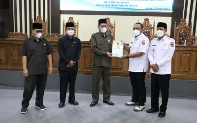 Rapat Paripurna DPRD Ngawi, Agenda Laporan LKPJ Bupati TA 2021