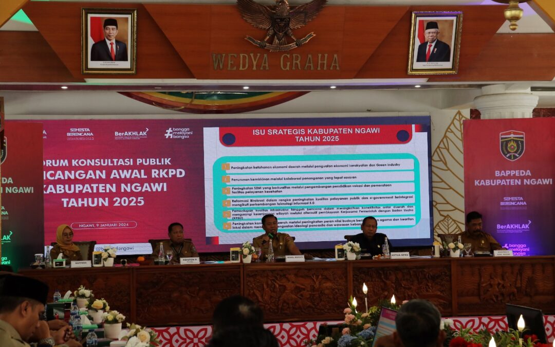 RKPD 2025, Bappeda Gelar Forum Konsultasi Publik Rancangan Awal RKPD