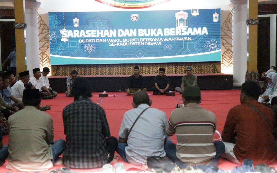 Sarasehan Dan Bukber Bersama Wartawan se Kab. Ngawi