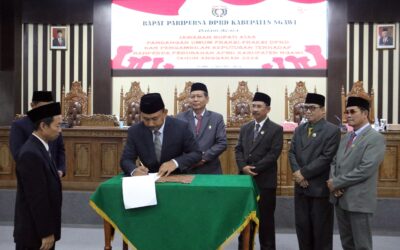 Rapat Paripurna DPRD Ngawi, Agenda Jawaban Bupati Ngawi