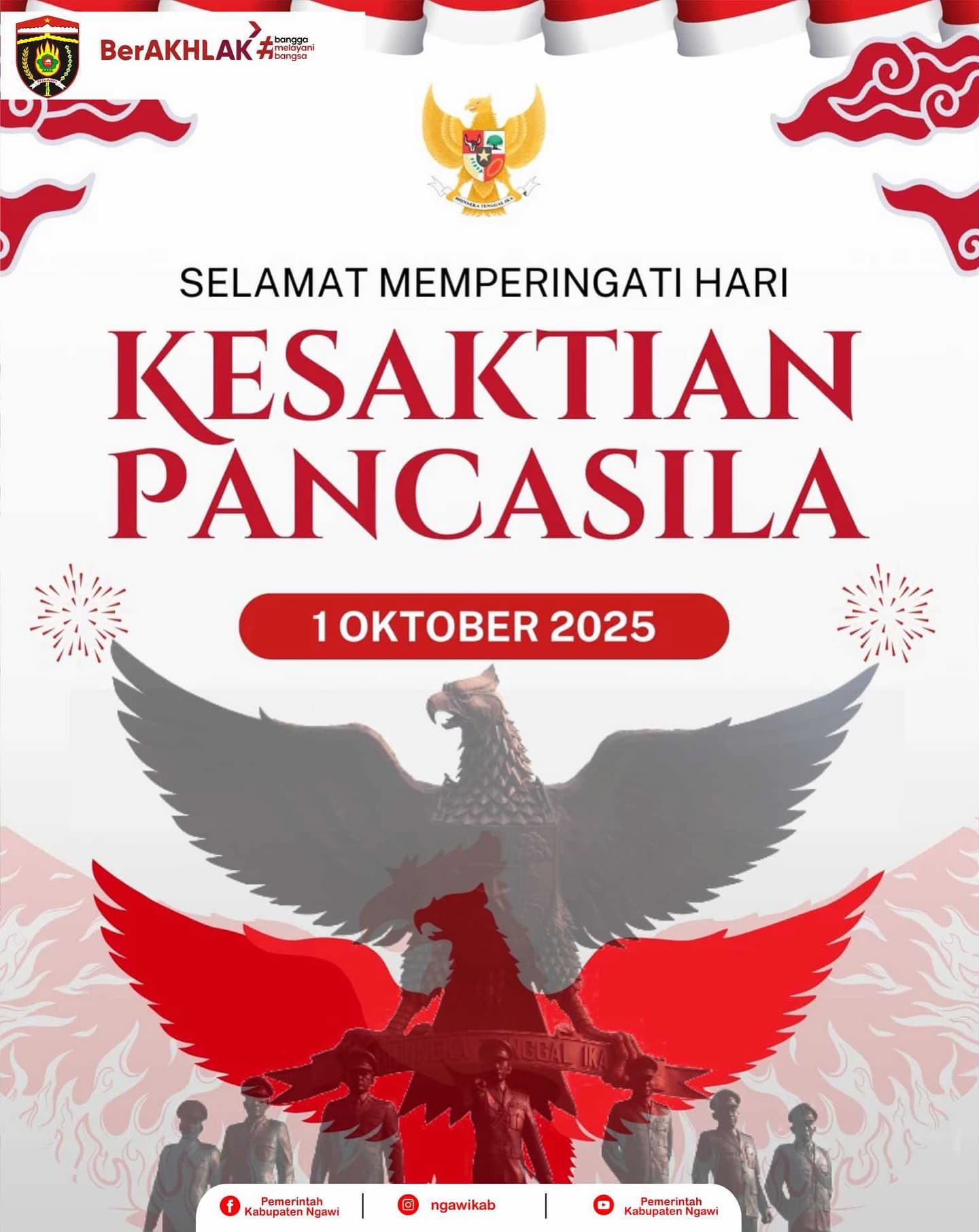 Hari Kesaktian Pancasila 1 Oktober 2025