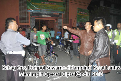 Polres Ngawi Tertibkan Balapan Liar