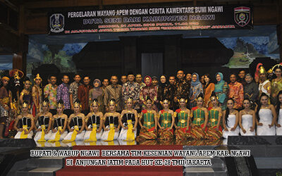 Ngawi Duta Seni Jatim Pada HUT TMII Ke-38