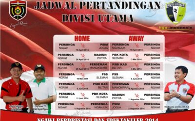 Jadwal Pertandingan Divisi Utama 2014