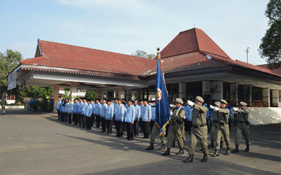 Sekda Pimpin Upacara HUT Satpol PP ke-66