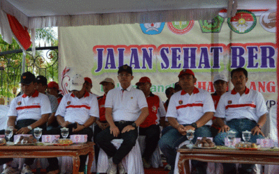 Jalan Sehat Peringatan HUT KORPRI, HUT PGRI dan Dharma Wanita Persatuan