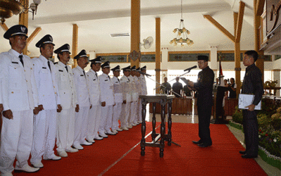 Bupati : Pimpin Desa Secara Transparan dan Amanah