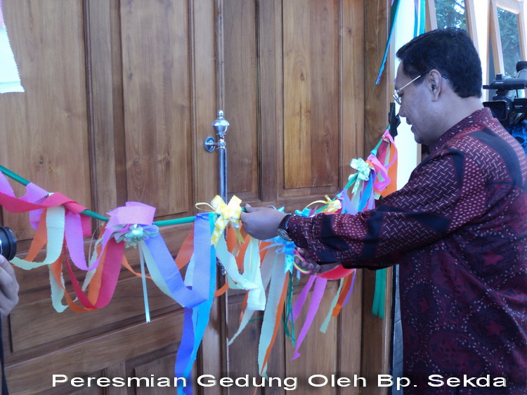 Sekda Ngawi Resmikan Gedung UPK PNPM MPd Kec. Widodaren