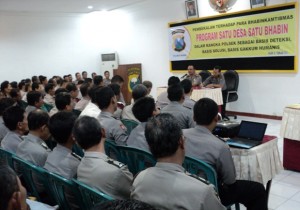 Polri : Satu Desa Satu Polisi